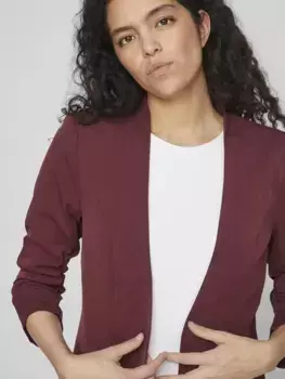 Короткий пиджак Vila "VIHER NEW 3/4 BLAZER -NOOS", цвет Winetasting