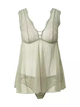 Короткий пижамный комплект Hunkemller Tabatha, хаки