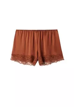 Короткий пижамный комплект Intimissimi, каштановый