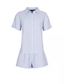 Короткий пижамный комплект Loungeable, светло-синий