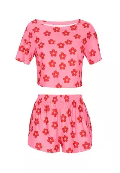 Короткий пижамный комплект NALLY, розовый