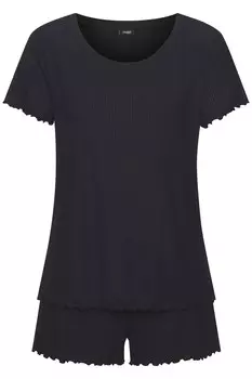 Короткий пижамный комплект VIVANCE Dreams, черный