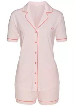 Короткий пижамный комплект VIVANCE, розовый