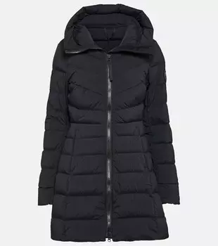 Короткий пуховик clair Canada Goose, черный