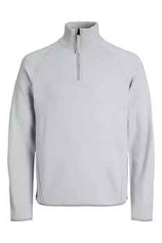 Короткий пуловер Shade на молнии Jack & Jones, серый