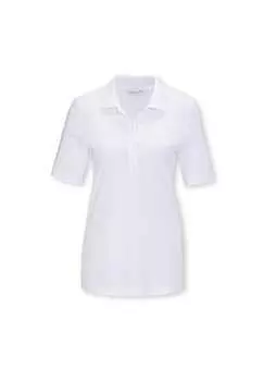 Короткий размер: рубашка поло из высококачественного пике. Goldner, белый