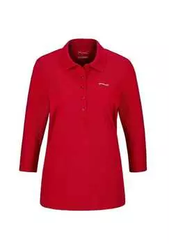 Короткий размер: рубашка поло из высококачественного пике. Goldner, красный