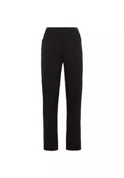 Короткий размер: удобные брюки для отдыха с затягивающимся поясом и карманами. Goldner, черный