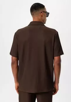 КОРОТКИЙ РУКАВ Hargeisa Antioch, Рубашка коричневый