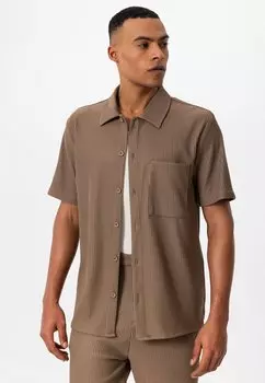 КОРОТКИЙ РУКАВ Hargeisa Antioch, Рубашка пестрый бежевый