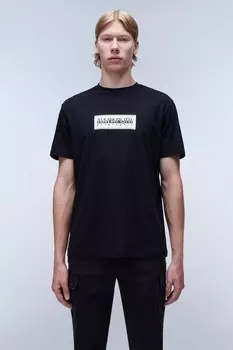 Короткий рукав футболка Napapijri, черный