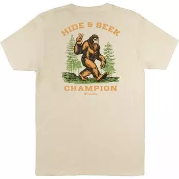 Короткий рукав футболка Quatchy Columbia, цвет chalk