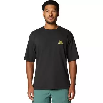 Короткий рукав коллаборации MHW Mountains Mountain Hardwear, серый