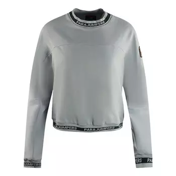 Короткий свитер vale с проклеенным низом и логотипом бренда vale Parajumpers, синий