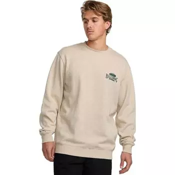 Короткий свитшот с круглым вырезом Billabong, цвет oatmeal heather