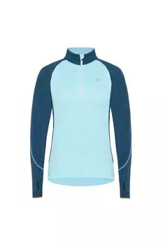 Короткий топ на молнии Amalia Runway Tao, синий