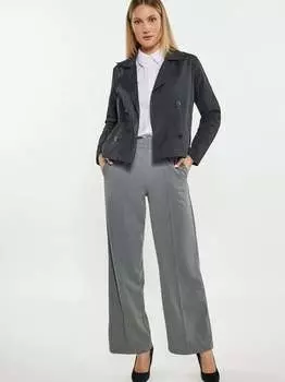 Короткий тренч Dreimaster, черный