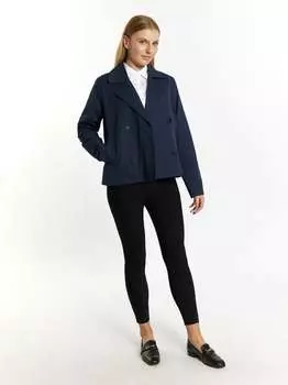 Короткий тренч Dreimaster, синий