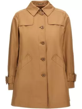 Короткий тренчкот Herno, нейтральный