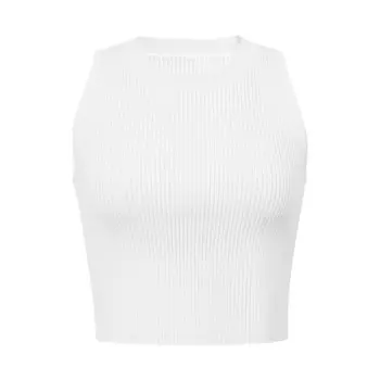 Короткий вязаный топ Deep Breath, персиковый порошок