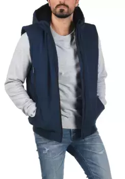 Короткий жилет из смеси "BLEND BHElano", цвет Dress Blues