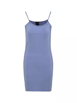 Короткое фиолетовое женское платье Effek