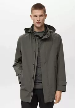 Короткое пальто ARES Mango, зеленый