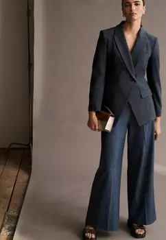 Короткое пальто ASYMMETRIC Next, синий