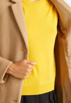 Короткое пальто BLEND CLOTH United Colors of Benetton, бежевый