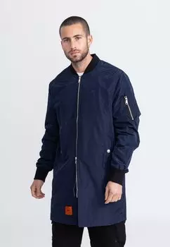 Короткое пальто Bomber Jacket Bombers, темно-синий