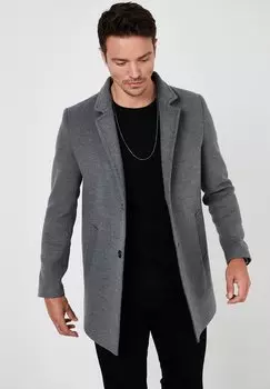 Короткое пальто Buratti, светло-серый