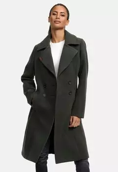 Короткое пальто Cappotto classico Navahoo, темно-зеленый