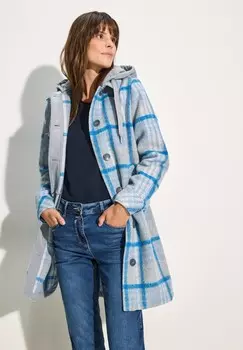 Короткое пальто Cecil, сине-серый