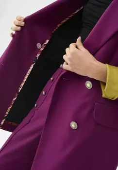 Короткое пальто CELIA blue shadow, розовый