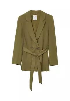 Короткое пальто CON FUSCIACCA Calliope, хаки