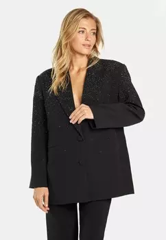 Короткое пальто CUELLO SOLAPA PEDRERA Alma en Pena, черный