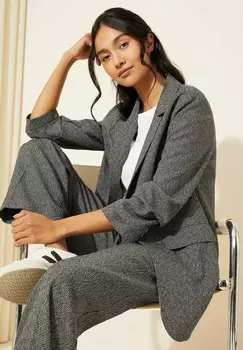 Короткое пальто EDGE TO TAILORED Friends Like These, серый