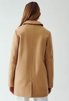 Короткое пальто ELENA THE FATED, коричневый