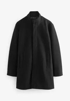 Короткое пальто Funnel Neck Next, черный