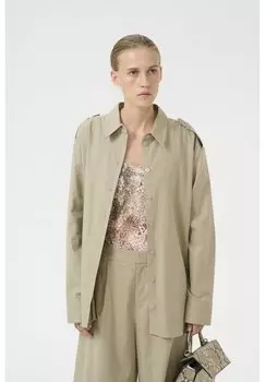 Короткое пальто Gestuz, коричневый