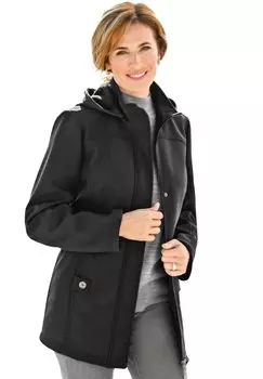 Короткое пальто GOLDNER, черный