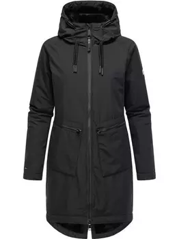 Короткое пальто холстик Ragwear, черный