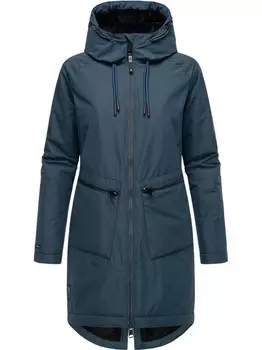 Короткое пальто холстик Ragwear, синий