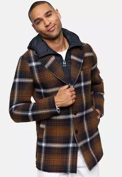 Короткое пальто INAPOSTOLOS INDICODE JEANS, цвет navy