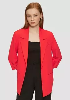 Короткое пальто INTERLOCK- MIT KREMPELARM QS, красный