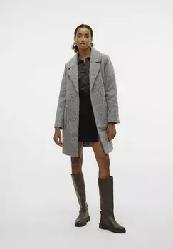 Короткое пальто JENNA Vero Moda, темно-серый