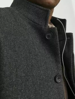 Короткое пальто JJEHARRISON Jack & Jones, серый