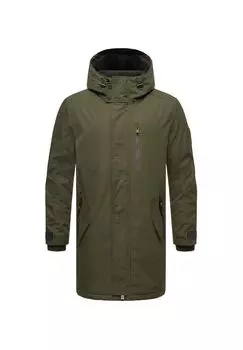 Короткое пальто Lanzoo STONE HARBOUR, цвет Dark Olive