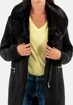 Короткое пальто Le Temps Des Cerises, черный