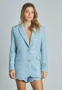 Короткое пальто LENTEJUELAS BOTN JOYA Alma en Pena, синий